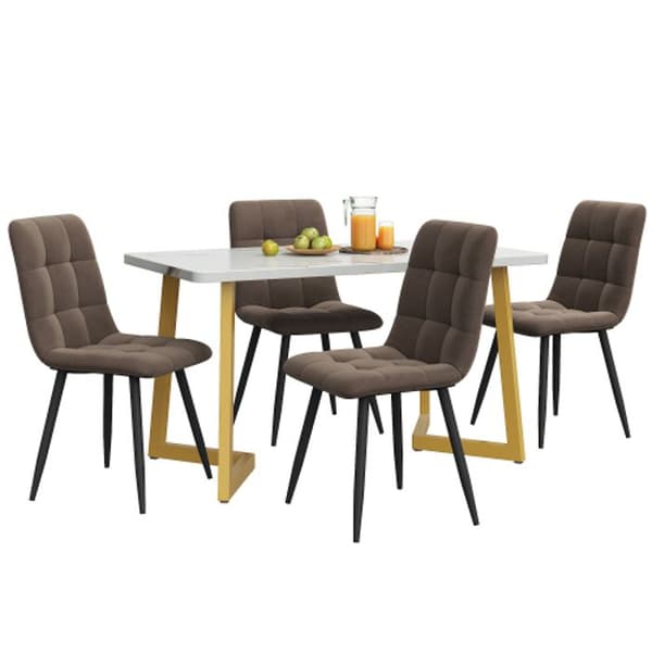 Matbordset, (Set, matbord 117×68cm med 4 stolar), rektangulärt matbord