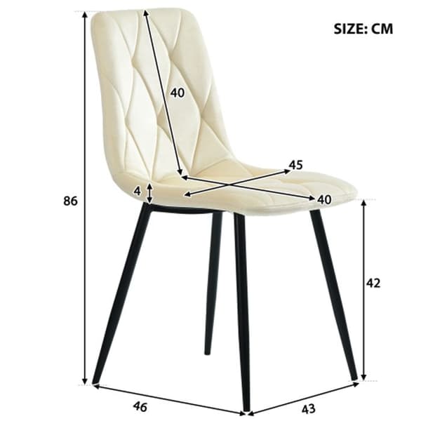 Set (117 x 68 cm matbord med 4 stolar), rektangulärt matbord, modernt köksmatsets.
