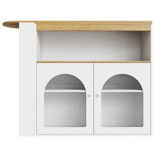 Rootz Extendable Bar Table - Roterande matbord - Spacebesparing Tabell - Lagringslösning - 138-193 × 39 × 105 cm