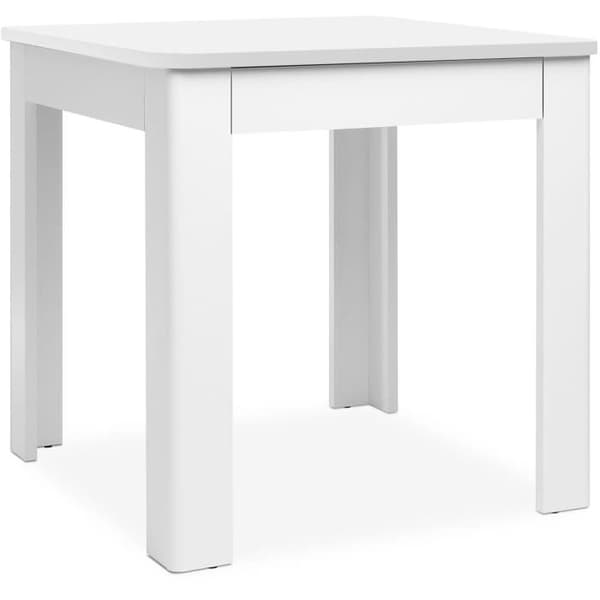 OSLO Bord - Rektangulärt - 4 personer - 80 x 77 x 80 cm - Vit