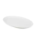 Miniatyrbillede 3 af 7: Fad | SYLIA | oval hvid med ornament | 18x24cm | 874722