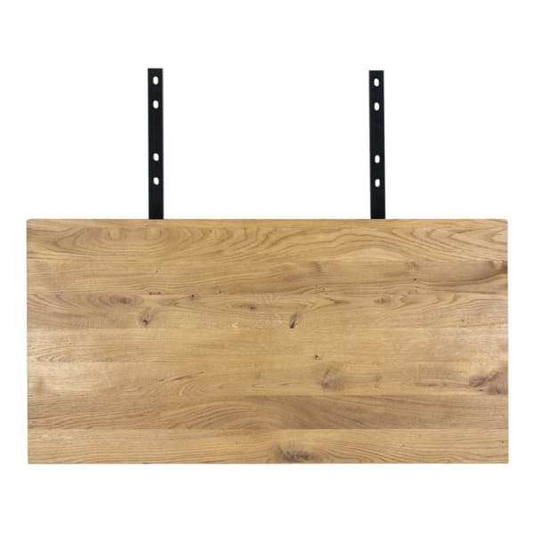 Rootz 2 -bituppsättningsförlängningar - Tabellförlängare - Ytterligare sittplatser - Naturlig oljad ek - 95 cm x 50 cm x 4 cm