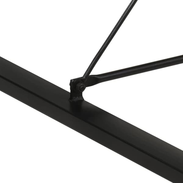 vidaXL barbord 175x90x110 cm massivt ru mangotræ