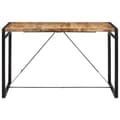 Miniatyrbillede 2 af 10: vidaXL barbord 175x90x110 cm massivt ru mangotræ