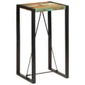 Miniatyrbillede 9 af 11: vidaXL barbord 60x55x110 cm massivt genbrugstræ