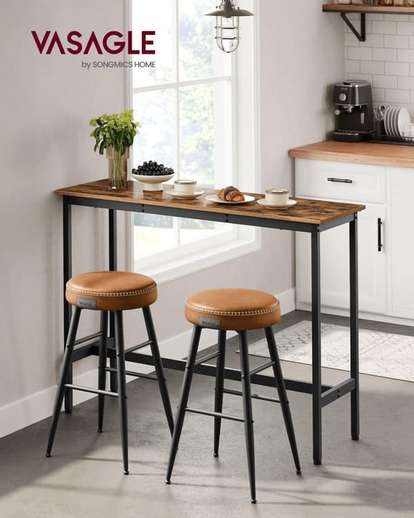 Bardisk, VASAGLE LBT010B02, 100x40x90 cm, Greige