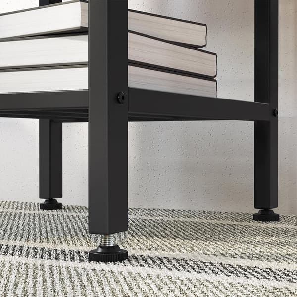 Bartisch, VASAGLE, 110x40x90 cm, Brun-Svart