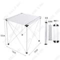 Miniatyrbild 3 av 4: TD® Hemma Utomhus Fällbart bord av aluminiumlegering Barbecue Portabelt hopfällbart bord och stol Äggrullbord
