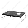 Miniatyrbild 2 av 4: TD® Utomhus campingtält aluminiumlegering portabelt kort spisbord utomhus mini hopfällbart bord camping spis bord