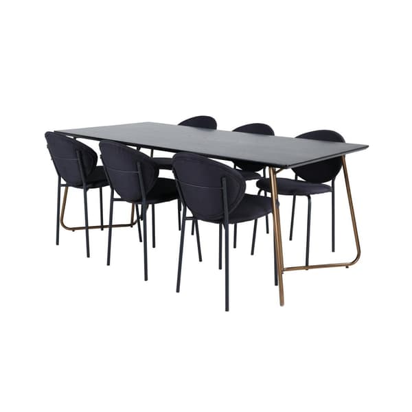 Matgrupp Petra med stolarna Vault