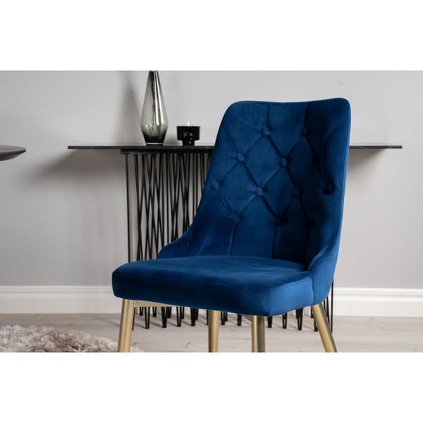 Matgrupp Dipp med stolarna Velvet Deluxe