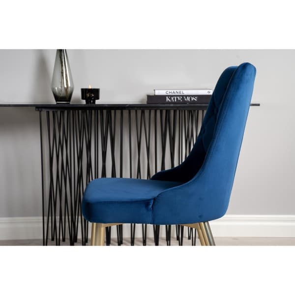 Matgrupp Dipp med stolarna Velvet Deluxe