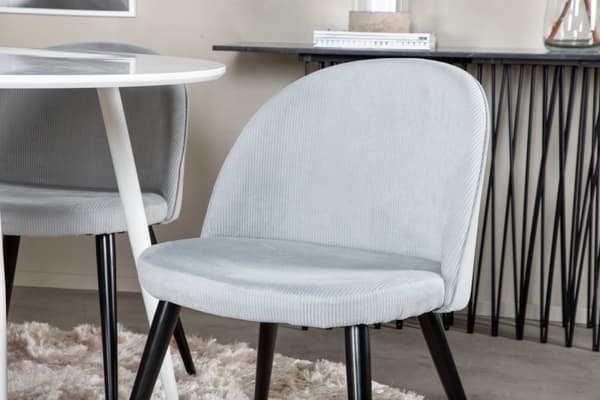 Matgrupp Plaza med stolarna Velvet