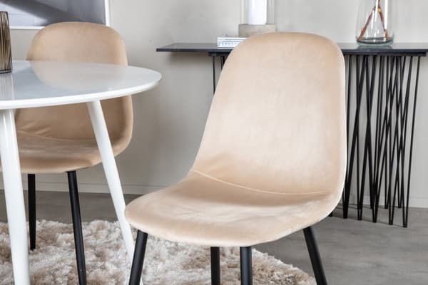 Matgrupp Plaza med stolarna Polar