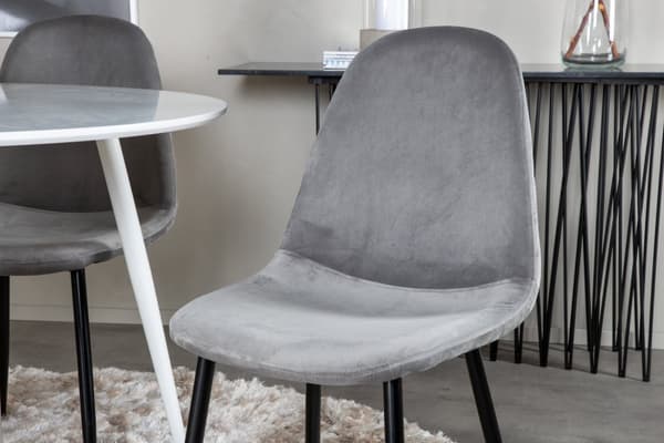 Matgrupp Plaza med stolarna Polar