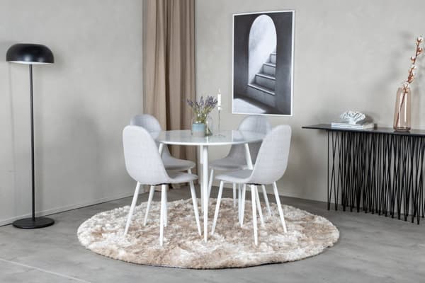 Matgrupp Plaza med stolarna Polar