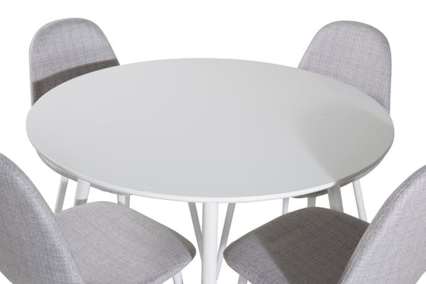 Matgrupp Plaza med stolarna Polar