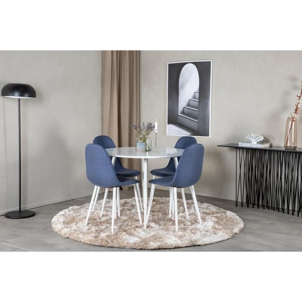 Matgrupp Plaza med stolarna Polar