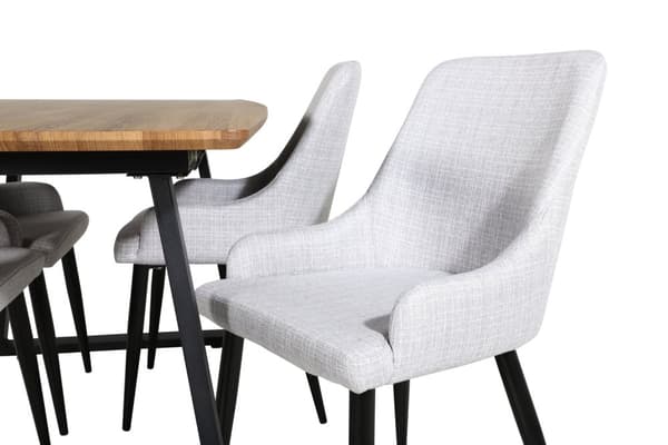 Matgrupp Inca med stolarna Plaza