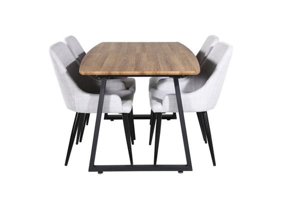 Matgrupp Inca med stolarna Plaza