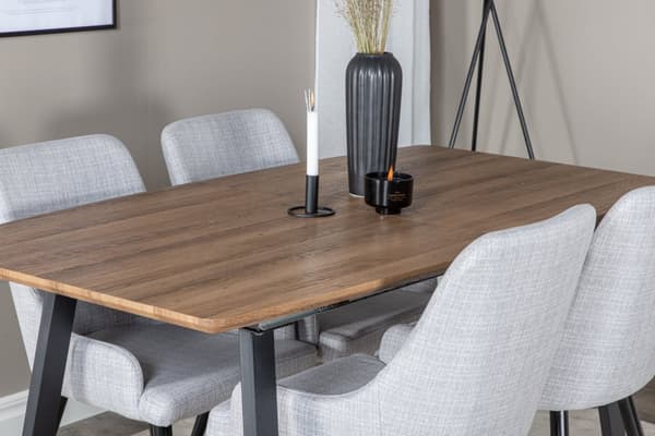 Matgrupp Inca med stolarna Plaza