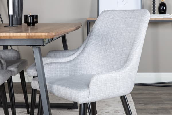 Matgrupp Inca med stolarna Plaza