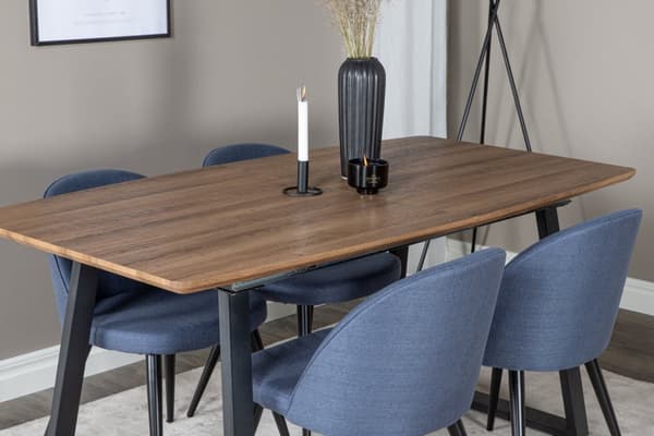 Matgrupp Inca med stolarna Velvet