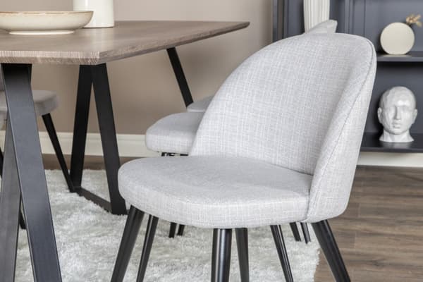Matgrupp Marina med stolarna Velvet