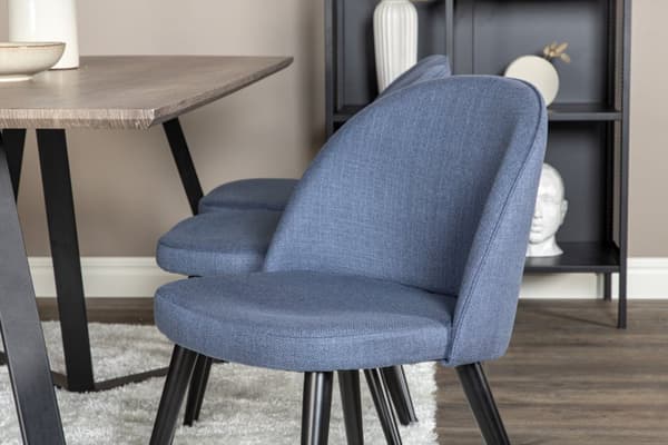 Matgrupp Marina med stolarna Velvet