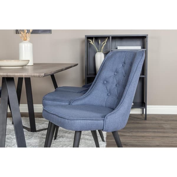 Matgrupp Marina med stolarna Velvet Deluxe