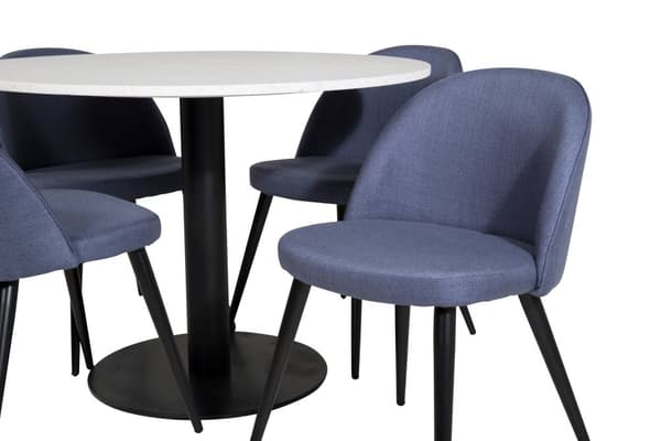 Matgrupp Razzia med stolarna Velvet