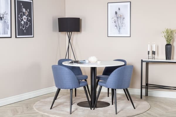 Matgrupp Razzia med stolarna Velvet