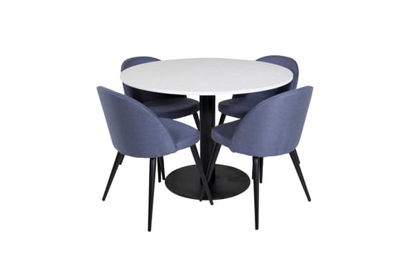 Matgrupp Razzia med stolarna Velvet