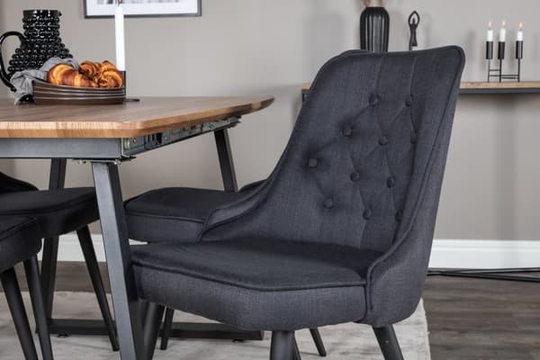 Matgrupp Inca med stolarna Velvet Deluxe
