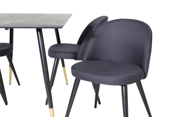 Matgrupp Dipp med stolarna Velvet