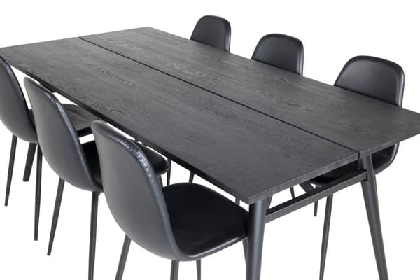 Matgrupp Sleek med stolarna Polar