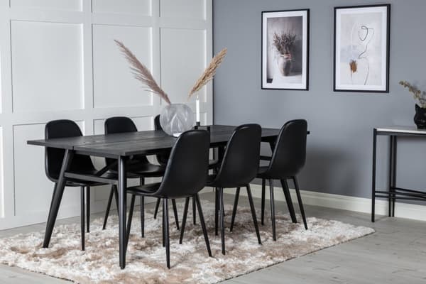 Matgrupp Sleek med stolarna Polar