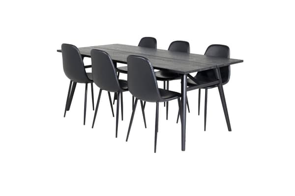 Matgrupp Sleek med stolarna Polar