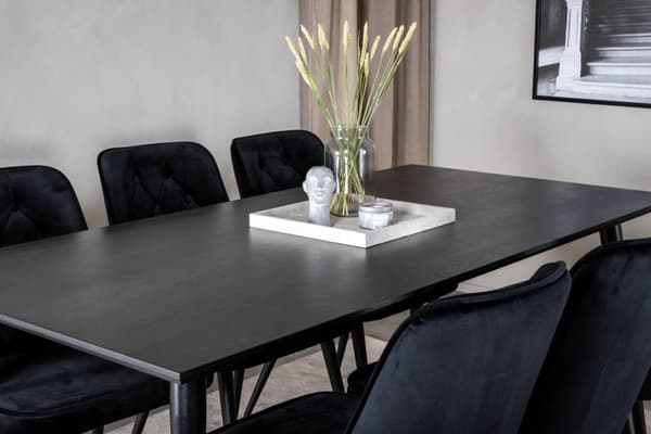 Matgrupp Dipp med stolarna Velvet Deluxe