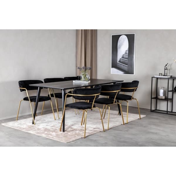 Matgrupp Dipp med stolarna Arrow