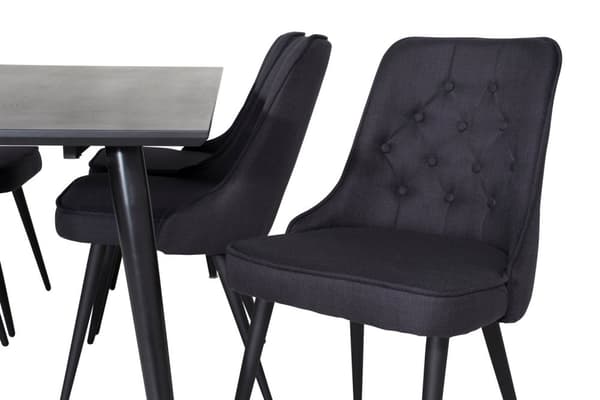 Matgrupp Dipp med stolarna Velvet Deluxe