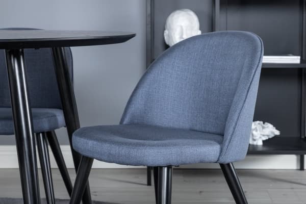 Matgrupp Dipp med stolarna Velvet