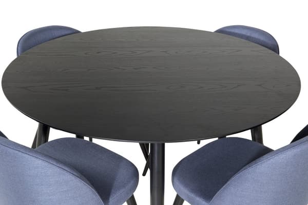 Matgrupp Dipp med stolarna Velvet