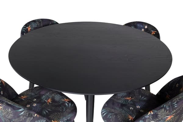Matgrupp Dipp med stolarna Velvet