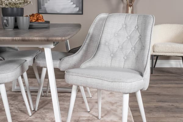 Matgrupp Inca med stolarna Velvet Deluxe