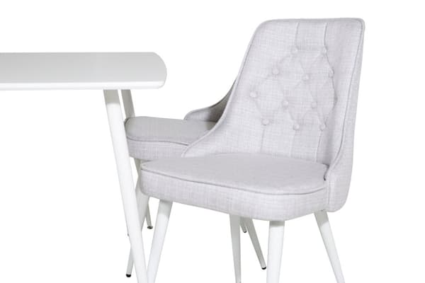 Matgrupp Polar med stolarna Velvet Deluxe