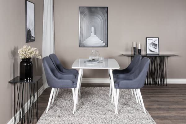 Matgrupp Polar med stolarna Plaza