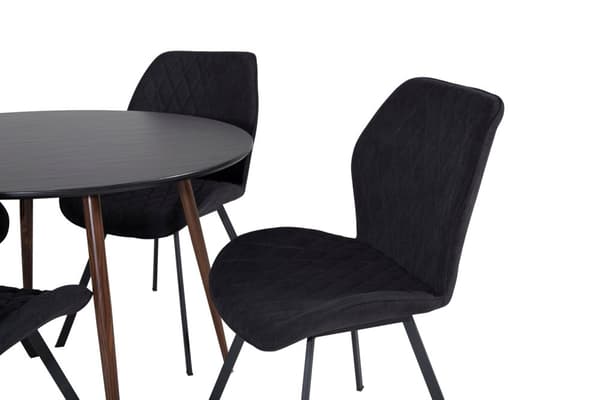 Matgrupp Plaza med stolarna Gemma