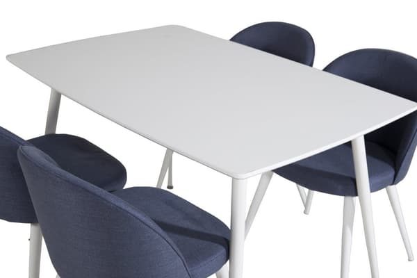Matgrupp Polar med stolarna Velvet