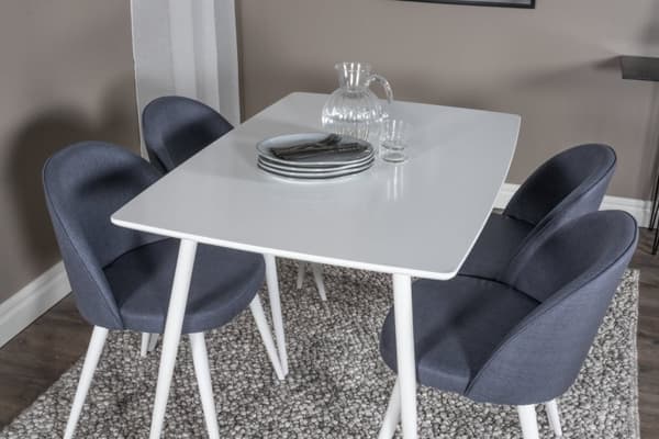 Matgrupp Polar med stolarna Velvet